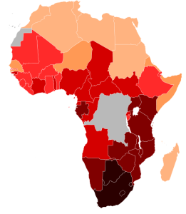 非洲的艾滋病毒